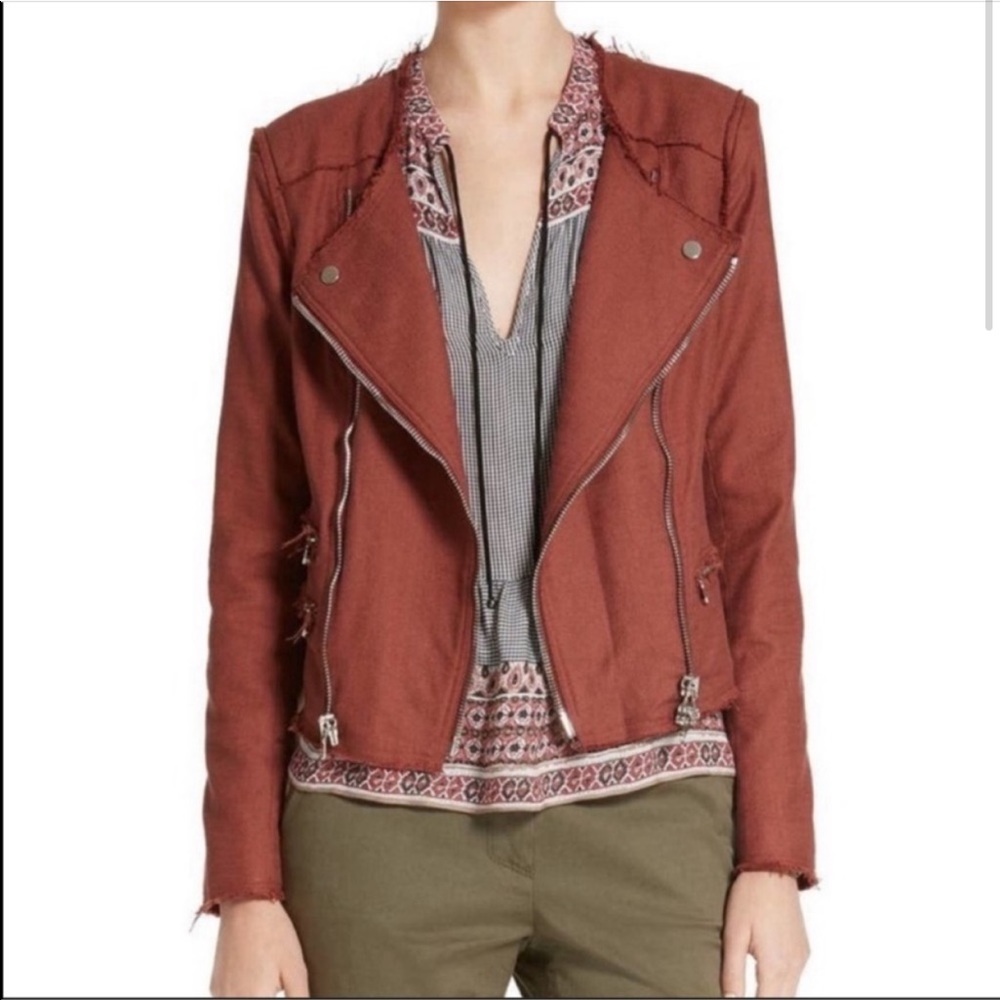 Nwt Veronica Beard Rust Jacket! - image 2